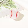 Funny Acrylic Shark Hair Clip Y2K Style Large Size Basketball Hair Claw New Style Fashion Design Football Hair Clip
