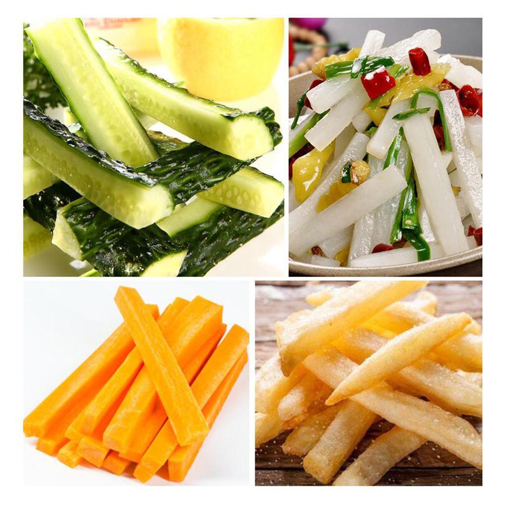 Wielofunkcyjny Krajalnica do Ziemniaków ze Stali Nierdzewnej z Antypoślizgowym Uchwytem do Słodkich Ziemniaków Marchewki