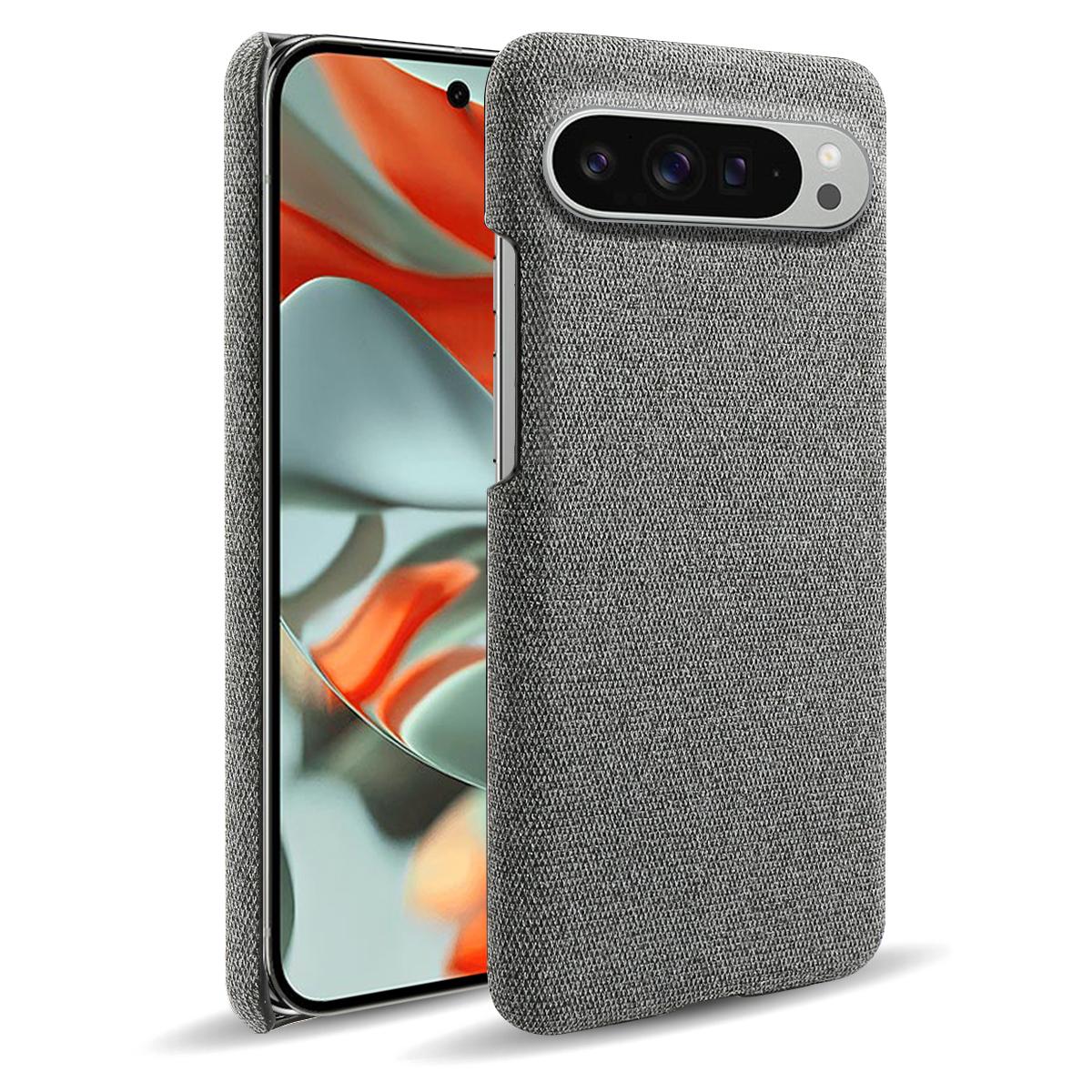 

Осінній захисний легкий тканинний облягаючий чохол для Google Pixel 10 Pro XL 5G 9a 9 Pixel10 Pixel9 Pixel 9 Pro XL Модний чохол Google Pixel 10 Pro XL темно-сірий колір