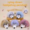 Creative Hedgehog Plush Toy Keychain With Realistic Animal Design For Gift And Decoration