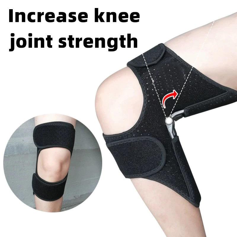 Powerful Rebound Springs Knee Assistive Device Non-Slip Breathable Booster Adjustable Spring Stabilizer Brace Joint Support