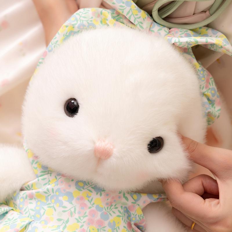 35/45cm Floral Dress Rabbit High Quality Stuffed Comfrotable Doll Company Plush Home Dcero Birthday Gifts