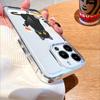 Black Cat with Wine Cheese Transparent Soft TPU Phone Case for Xiaomi Redmi Note 15 14 13 12 11 10 9 Pro Plus 4G 5G Soft Cover