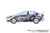Aoshima Bunka Kyozai Itasha Séria Uma Musume Pretty Derby Mitsubishi CZ4A Lancer Evolution X Final Edition Plastikový model s.r.o.. (AOSHIMA) 1/24