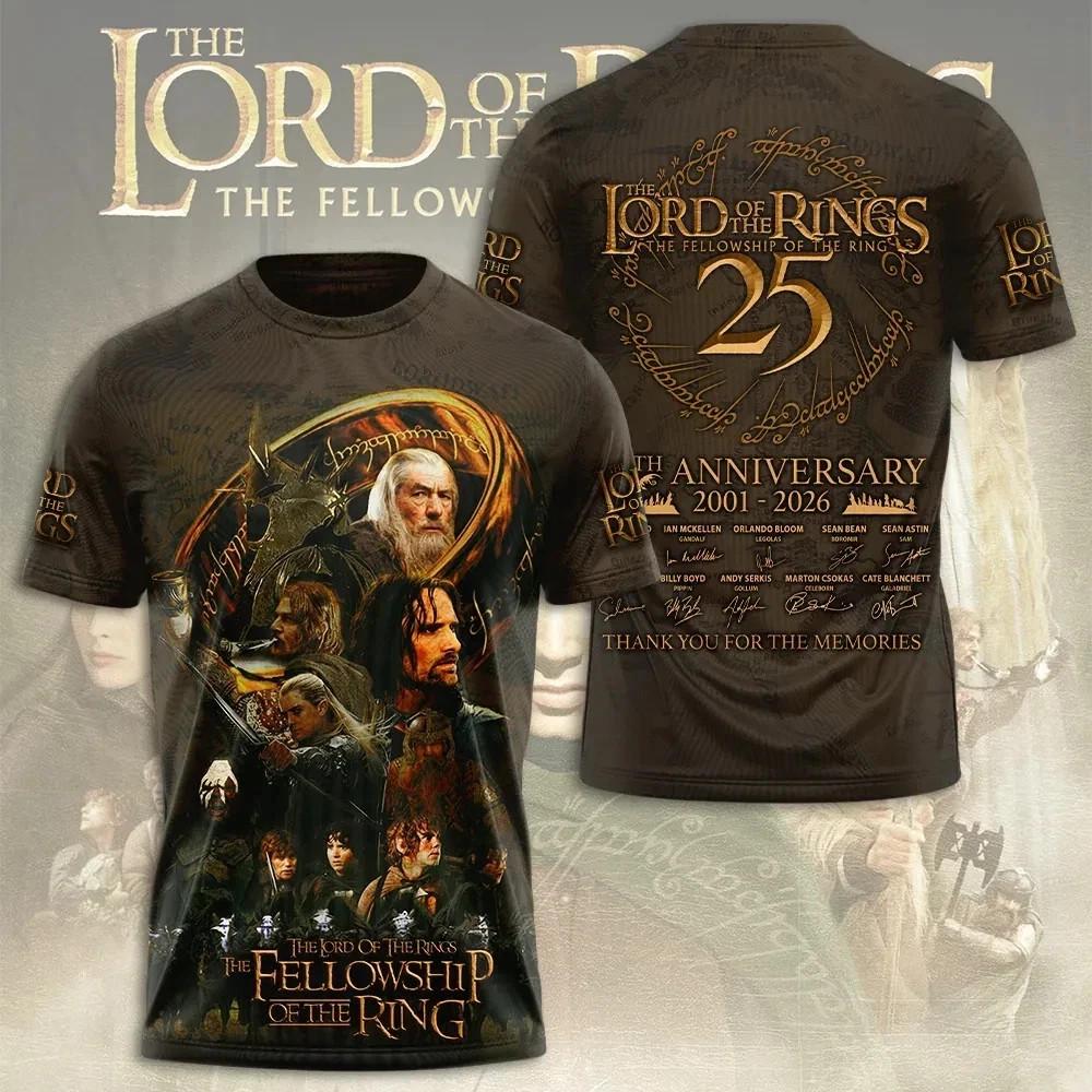 The Lord of the Rings 25th Anniversary 3D T-Shirt A95 S