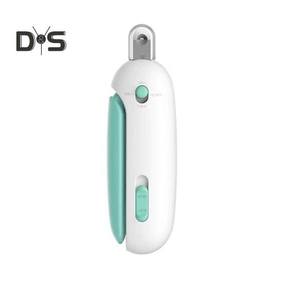 

Щипчики для ногтей домашних животных, регулируемые по размеру отверстия, триммер для ногтей собак с эргономичными инструментами для ухода за лапами домашних животных, для кошек и собак синий