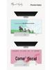 Extra Large Cartoon Text Mouse Pad - Customizable Girls' Desktop Keyboard Pad