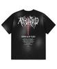 MAHAGRID Teen Age Riot Washed Tee Black(Mg2Emmt515A)