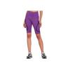 Adidas Geometrisches Muster Enge Fitnessshorts Damen Shorts Lila HG6867