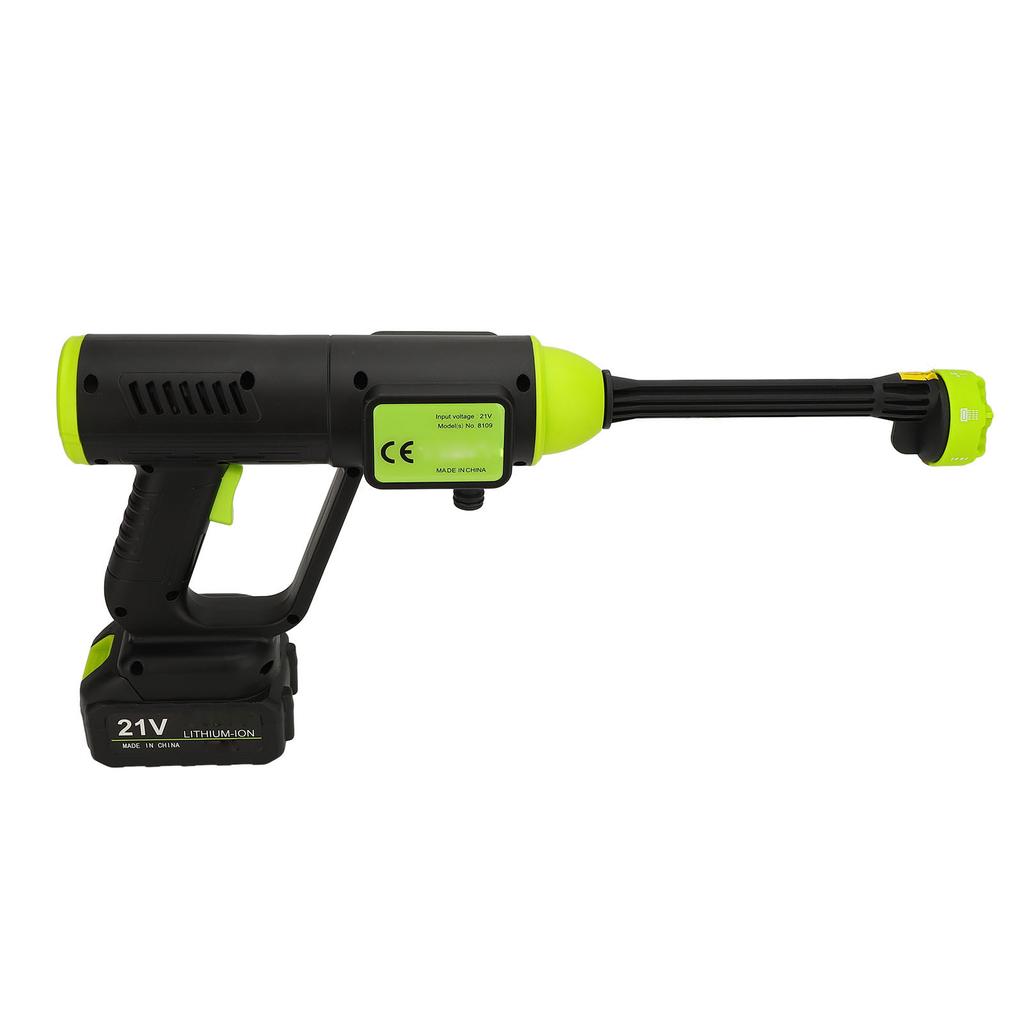 Bezszczotkowa myjka ciśnieniowa 60 bar zasilana bateryjnie ręczna przenośna myjka wysokociśnieniowa z ekranem LCD 6 w