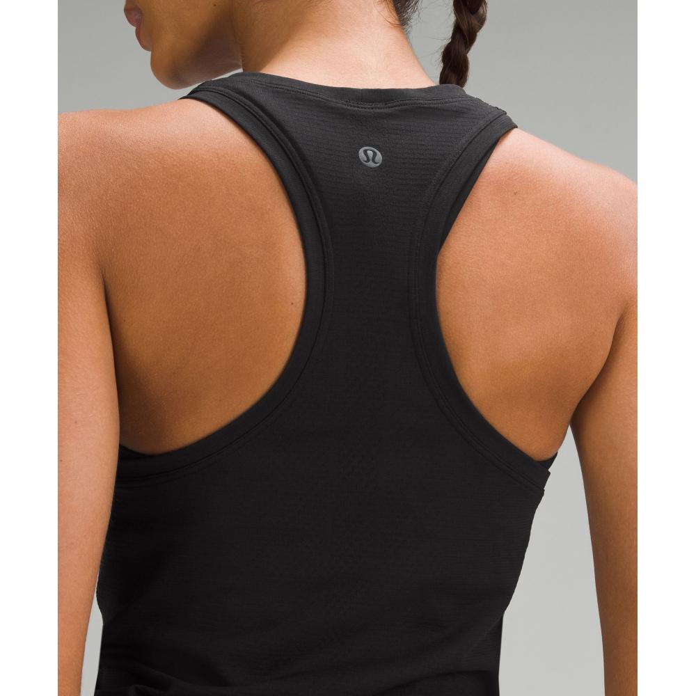 Lululemon Swiftly Tech Racerback Tank Top 2.0  Waist Length Black Black