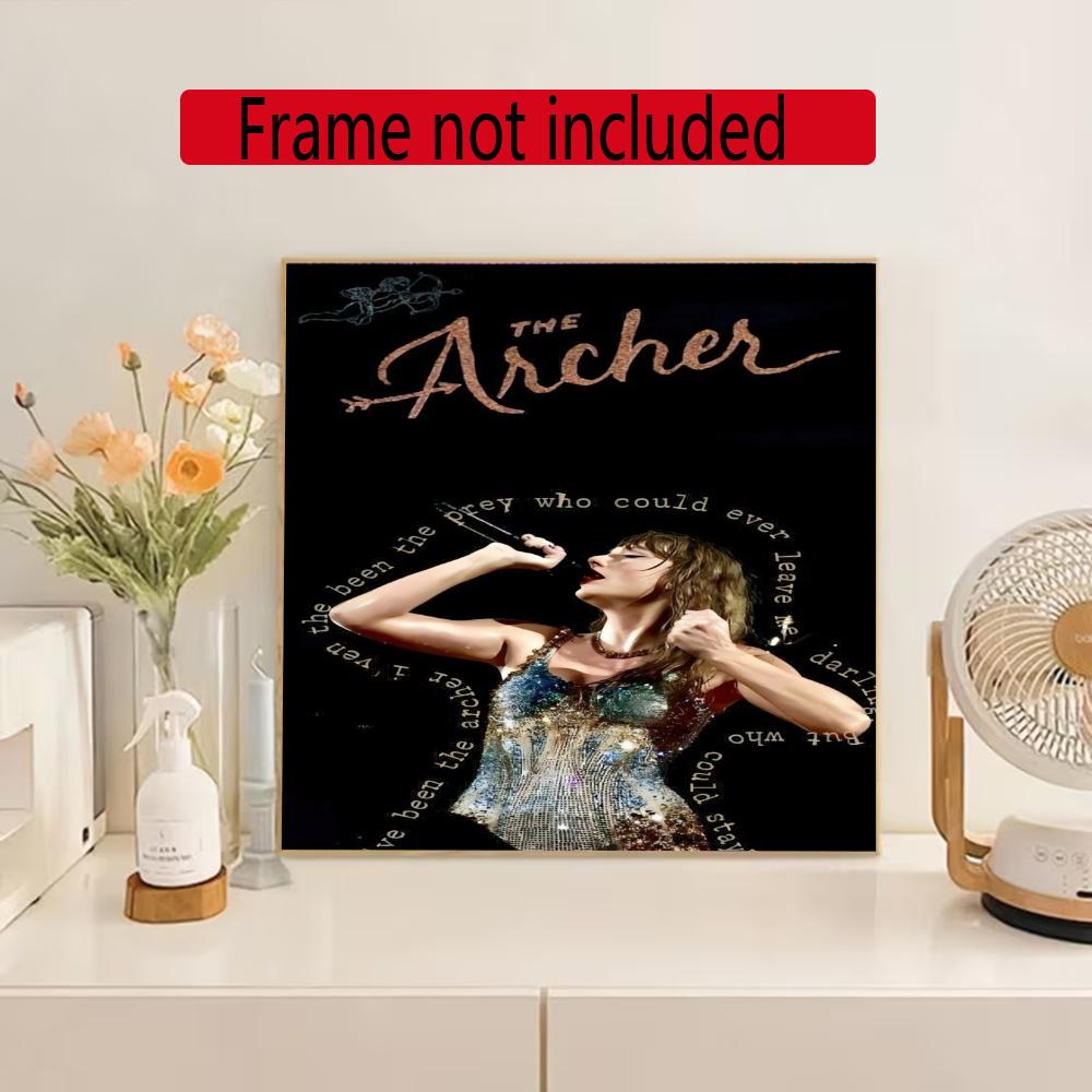 Taylor Swift 5D Diy Diamond Paintings Mosaic Wall Round Diamond Art Painting Kits Embroidery Crystal Accessories Frameless