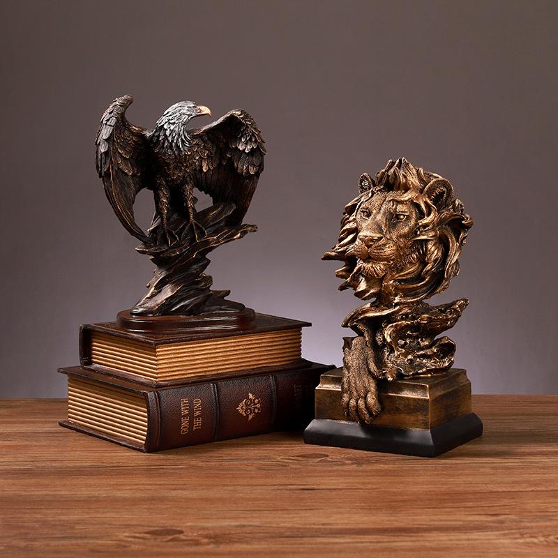 American Dapeng wings resin crafts home office decoration wine cabinet decoration opening gift