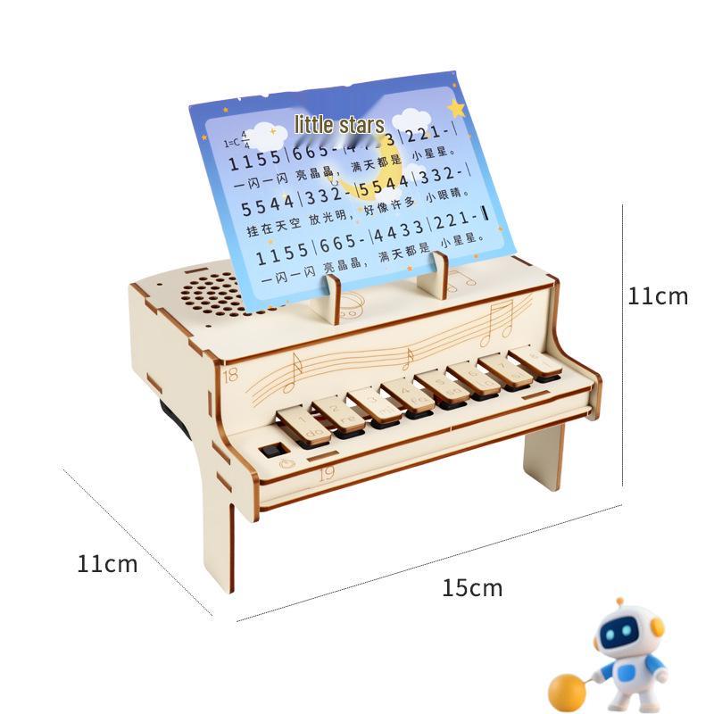 DIY High-Difficulty Electronic Keyboard Science Kit