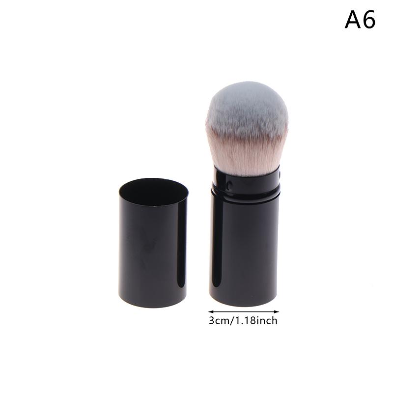 1Pcs Retractable Makeup Brushes Soft Fluffy Powder Foundation Blending Blush Face Kabuki Cosmetics Brush Make Up Acceessories
