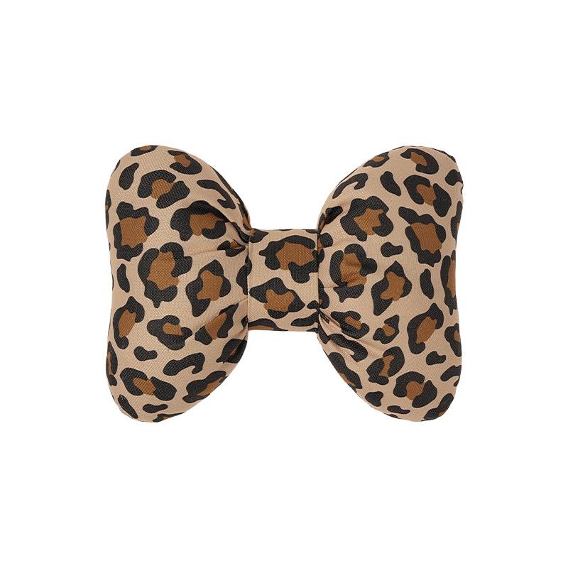 New car seat cushion leopard print cat four seasons universal car seat cushion linen breathable and comfortable car seat cover