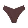 Slip da donna senza cuciture in seta ghiaccio a vita bassa - Traspiranti, ad asciugatura rapida, intimo sportivo da yoga
