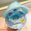 1Pcs Swimming Ring Seat with Sunshade  Inflatable Pool Float Swim Tube Pool  Accessory Summer Water Pool Toys