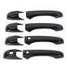 Jeep Grand Cherokee 11-14 Piano Black ABS Door Handle Protective Shell