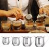 Barista Home Stainless Steel Kitchen Mugs Milk Frothing Pitcher Steaming Pitcher Coffee Cup