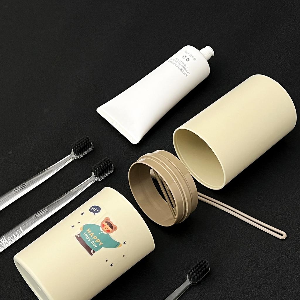 Portable Toothbrush Cup Tumbler Bathroom Toothbrush Holder Travel Toothpaste Toothbrush Case Bathroom Accessories Mouthwash Cup