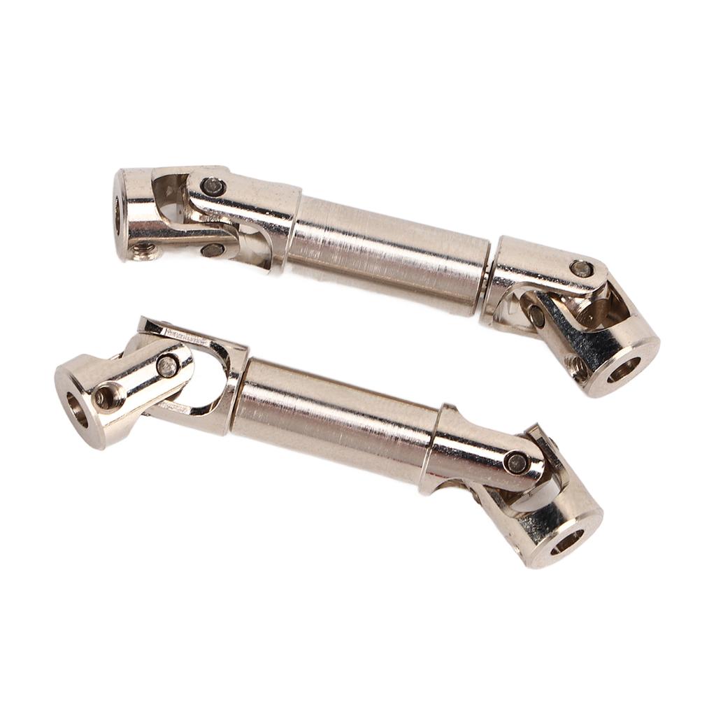 2Pcs RC Car Drive Shaft High Strength Steel Structure RC Car Upgrades Parts for FMS FCX24 1/24 Climbing Car