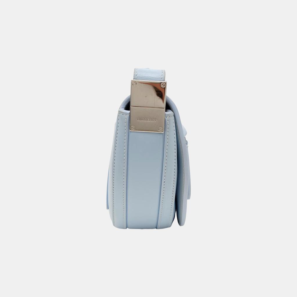 [Pre-Owned] Olympia Adjustable Shoulder Strap Flap Closure Calfskin Half-Moon Handbag - Very Good #NQT41U