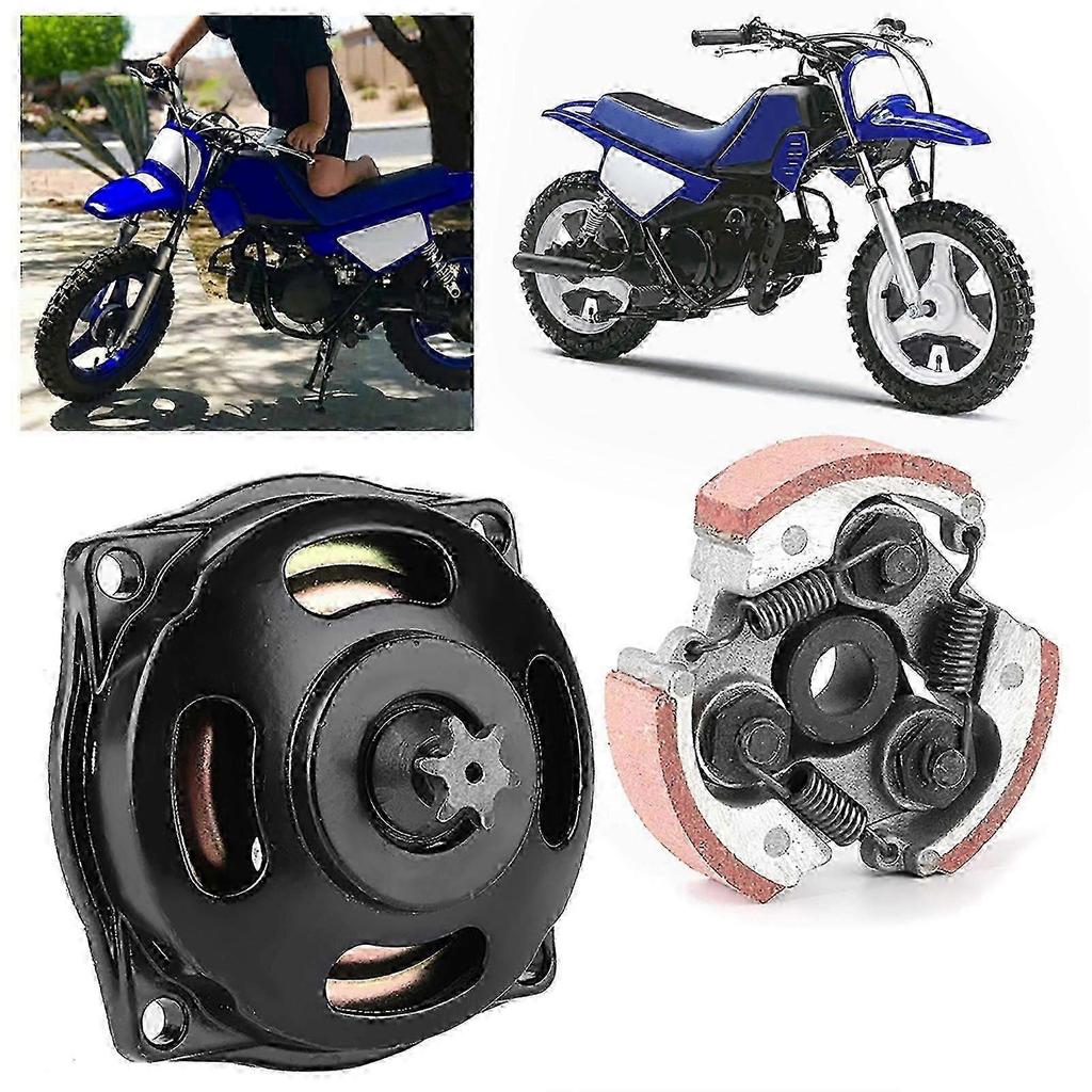 49cc Mini Moto Quad Pocket Bike Gear Box Kit with 6 Teeth Clutch Drum Pad