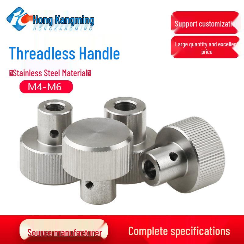 Stainless Steel Handwheel Handle for M3-M6 Adjustable Aluminum Alloy Nut Fixture Slide Table