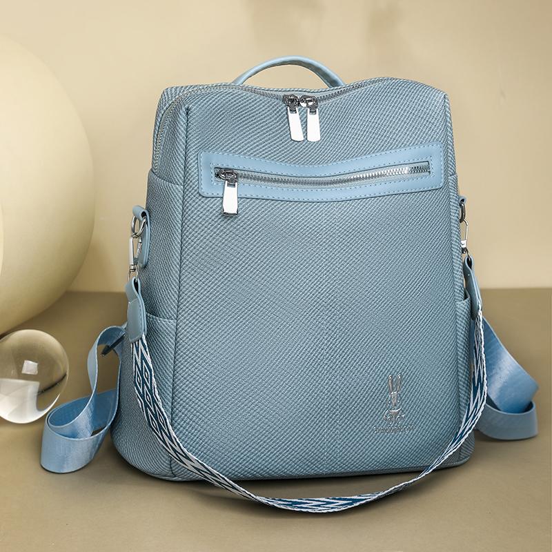 Women's Backpack Multi-Function Shoulder Bag Large Capacity Student Schoolbag