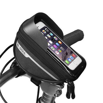 B-SOUL Bicycle Bag Front Bag Handlebar Bag Mobile Phone Bag Horizontal Bag Mountain Road Bike Riding Accessories