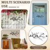 2Pcs Black Iron Branch Bird Style Wall Art Smooth Surface Branch Bird Silhouette Wall Decor for Home Balcony Garden