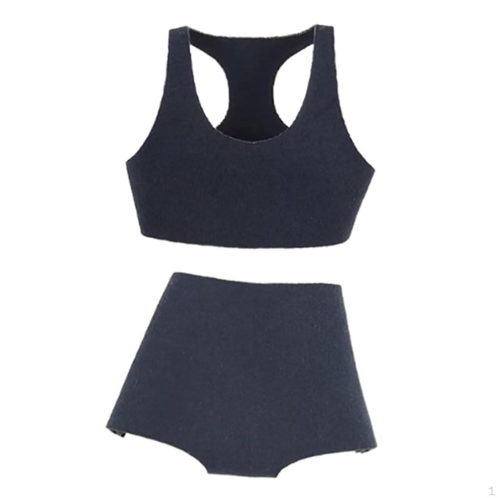 1/6 Scale Action Figure Clothing Set with Sleeveless Vest And Shorts