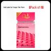 Q Point Ultra-Thin Pink Condoms with 3D Surrounding Particles - Odorless, Super Lubricated, Female Pleasure Enhancing.