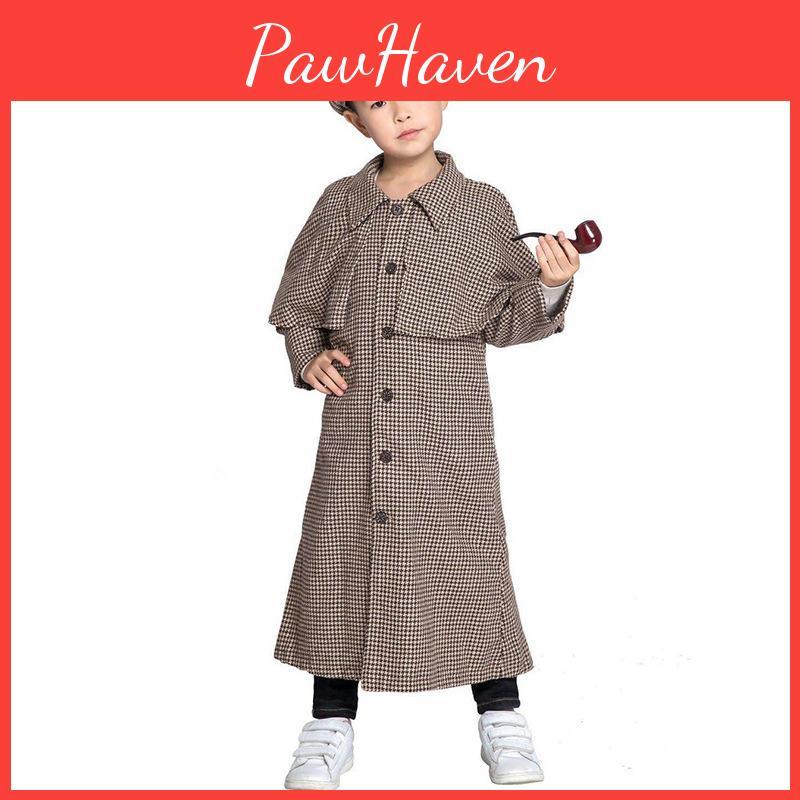 Módní kostým Sherlocka Holmese pro chlapce Ideální na Halloween a divadelní představení