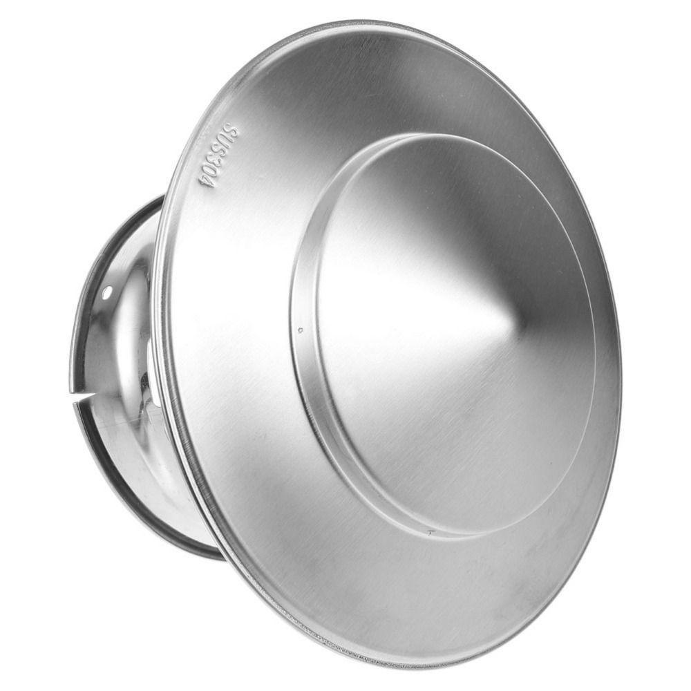 75-200mm Smoke Exhaust Pipe Rain Cap Umbrella-shaped Stove Pipe Cover Kitchen