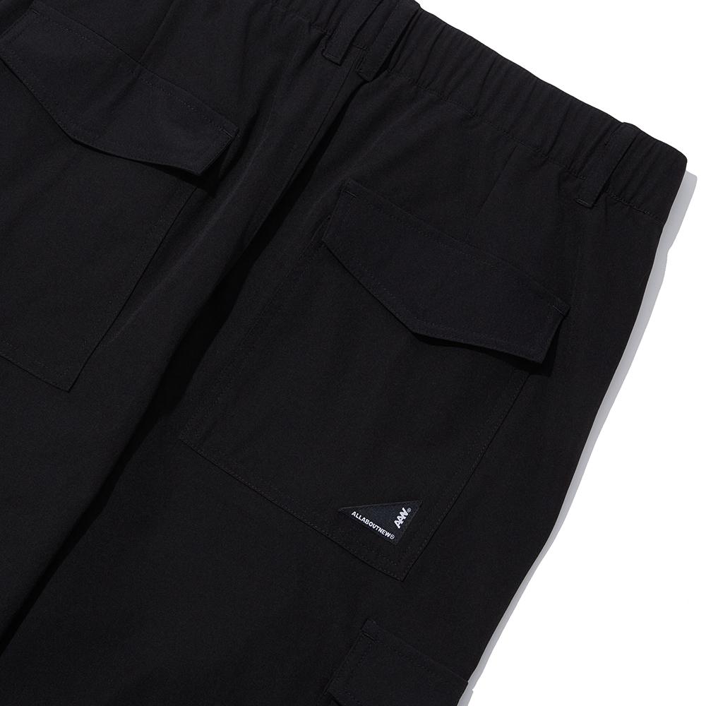 ALL ABOUT NEW Balloon Fit Semi-Wide Pants Black Iny3Pl24Abk