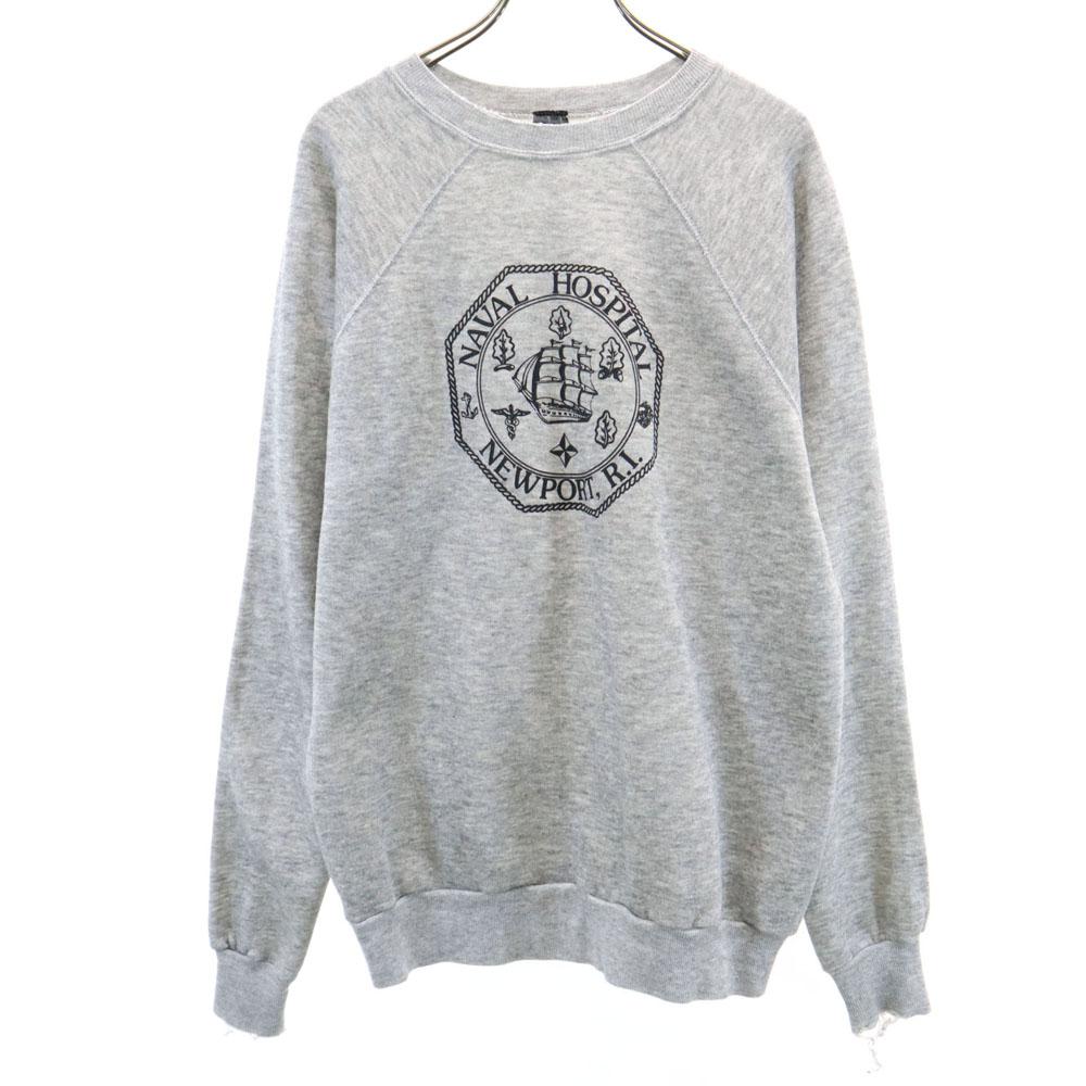

Винтажная толстовка 70-х годов с длинным рукавом, госпиталь ВМС США Окинава, ВМС США, мужская, б/у