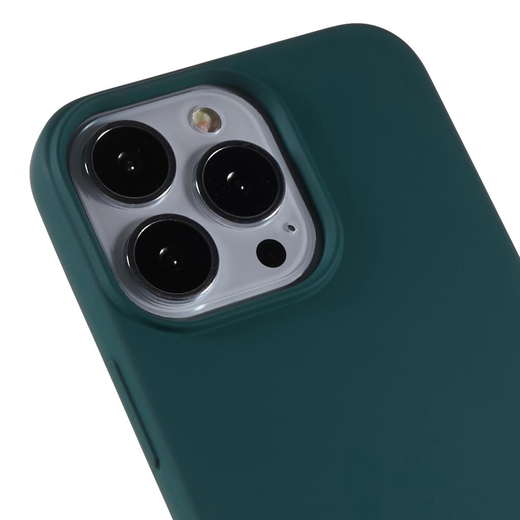 For iPhone 15 Pro Max Cell Phone Case 2.0mm Flexible TPU Drop-proof Protective Cover