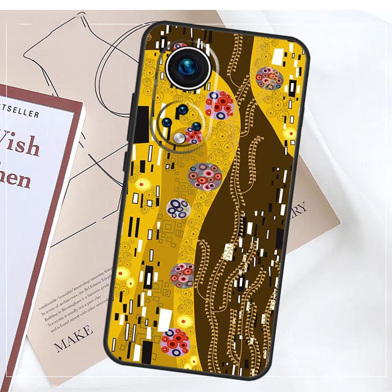 Kiss by Gustav Klimt Case For Honor Magic V5 5 6 7 Pro X9a X9b X9c X9d X8a X8b X8c 50 70 90 200 400 Lite Cover