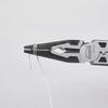 HOUSERAN Long Nose Pliers, Thin Tool, Ultra-Fine, Precision, Spring-Loaded, Locking, Multi-Function, 211mm