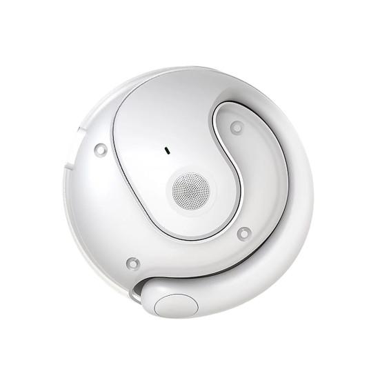 1 Set Bluetooth-compatible Earphones with Silicone Hanging Strap Wireless Earbuds Waterproof Stereo Powerful