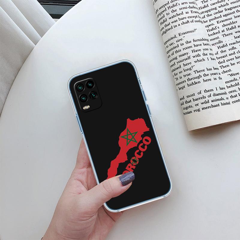 

Morocco Flag Transparent Phone Case for Motorola Moto G40 G04 G05 One Ace Action Fusion + Plus Hyper Macro Vision Zoom Motorola One Action