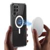 For Samsung Galaxy S23 Ultra Acrylic TPU Smartphone Case Compatible with MagSafe Anti-Drop Phone Cover