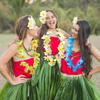 Hawaiian Lei Hula Garland Fancy Dress Up 100cm Flower Necklace Beach Party Prop