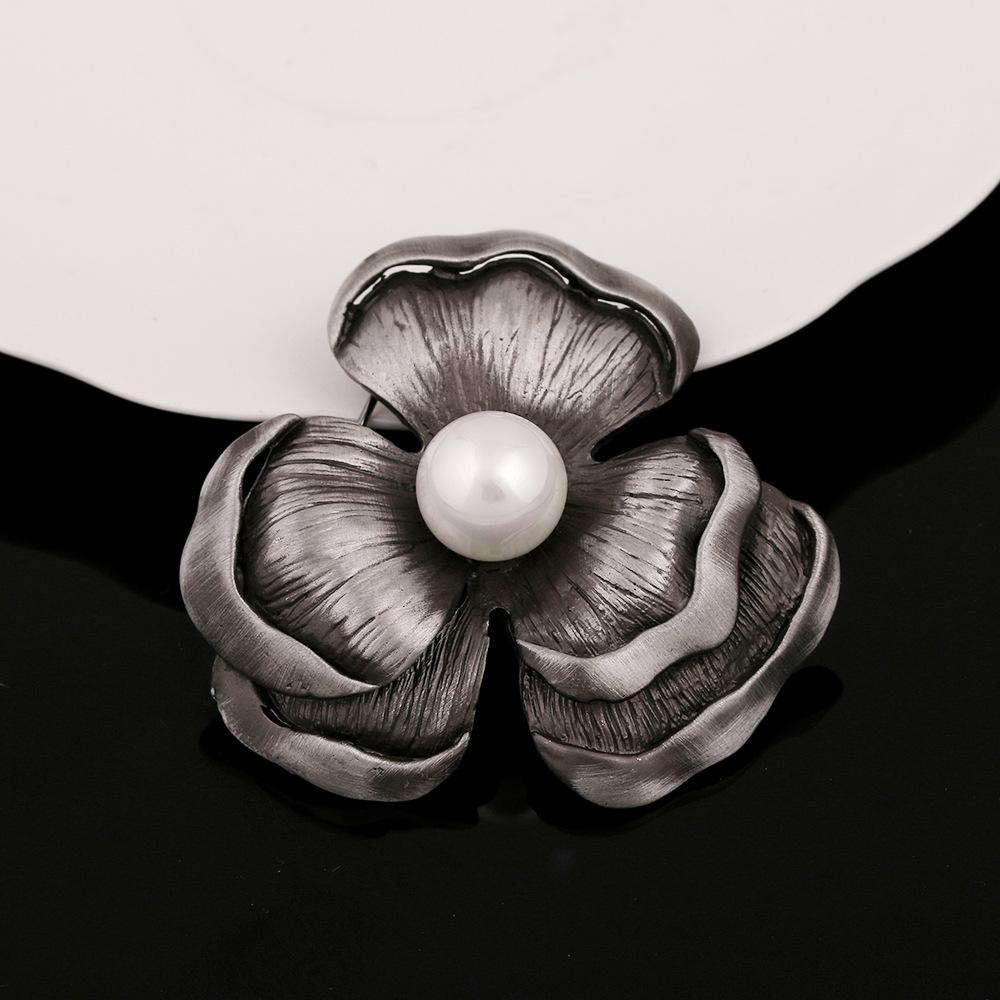 Hot Retro Alloy Brooch High-End Light Luxury Clothing Accessories High-End Pin Jewelry Corsage