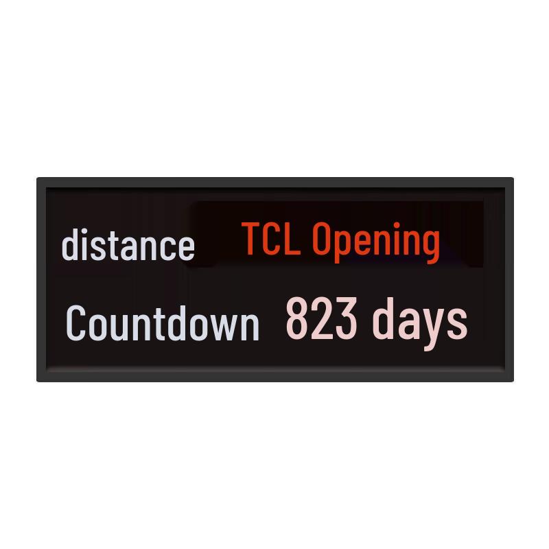Liren Tiger LED Electronic Countdown Display Board