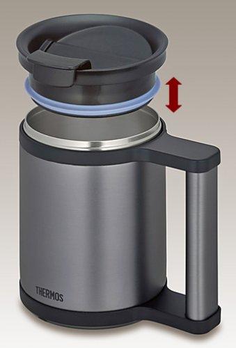 Thermos Vacuum Insulated Mug 280ml Black BK (0.28L) JCP-280C