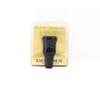Gomexus K124DBKSR Knob Forged Carbon Black Gold Shimano A, Daiwa S (3476)