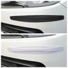 2Pcs New PVC Car Protector Strip Protective Strip Carbon Fiber Car Bumper Stickers Waterproof Anti Scratch Car Edge Stick